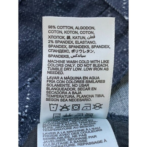 Bebe Women Jeans Size 27 Blue Rinse Diamond Pick Ankle Zip Skinny Mid Rise Crop - Picture 7 of 8